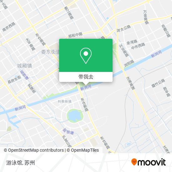 游泳馆地图