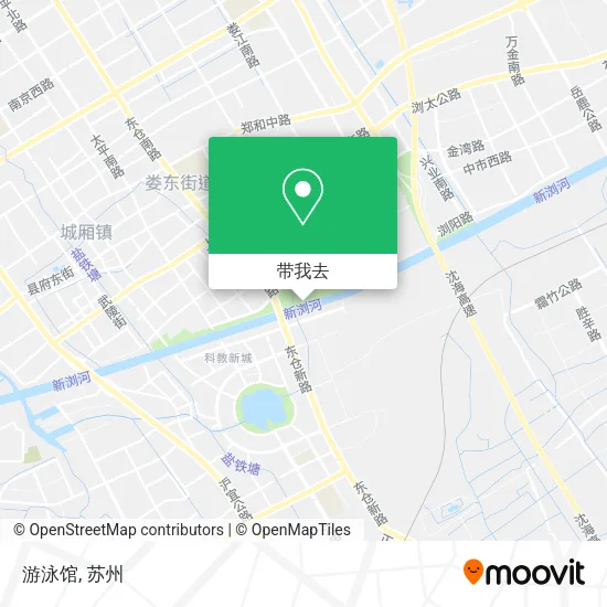 游泳馆地图