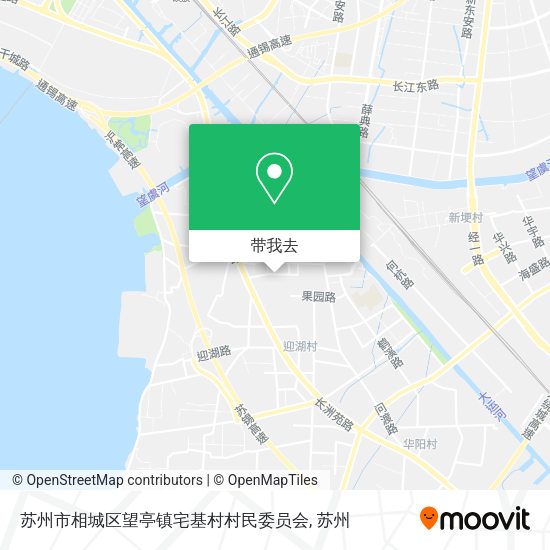 苏州市相城区望亭镇宅基村村民委员会地图