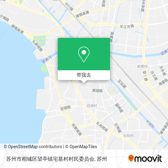 苏州市相城区望亭镇宅基村村民委员会地图