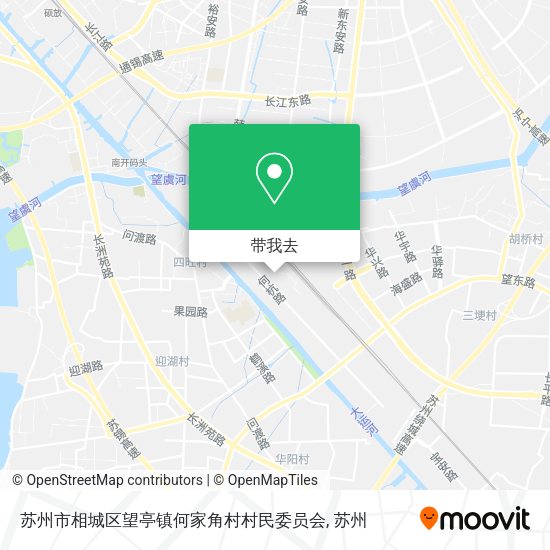 苏州市相城区望亭镇何家角村村民委员会地图