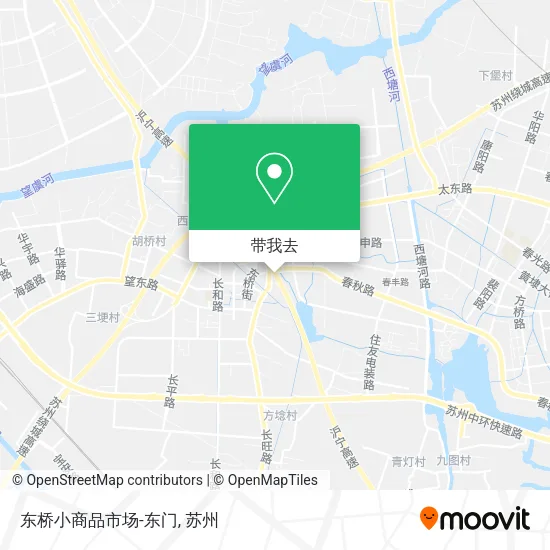 东桥小商品市场-东门地图