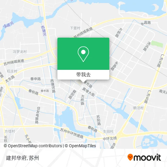 建邦华府地图