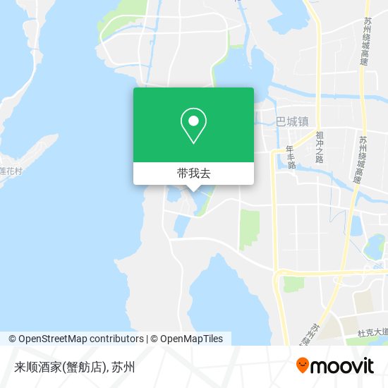 来顺酒家(蟹舫店)地图