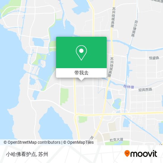 小哈佛看护点地图