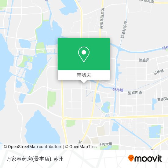 万家春药房(景丰店)地图