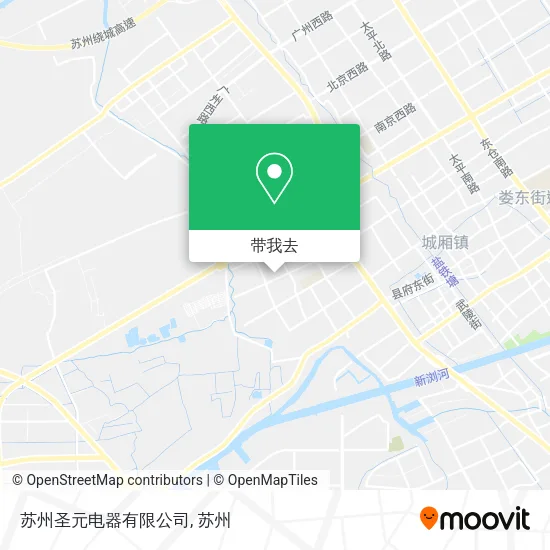 苏州圣元电器有限公司地图