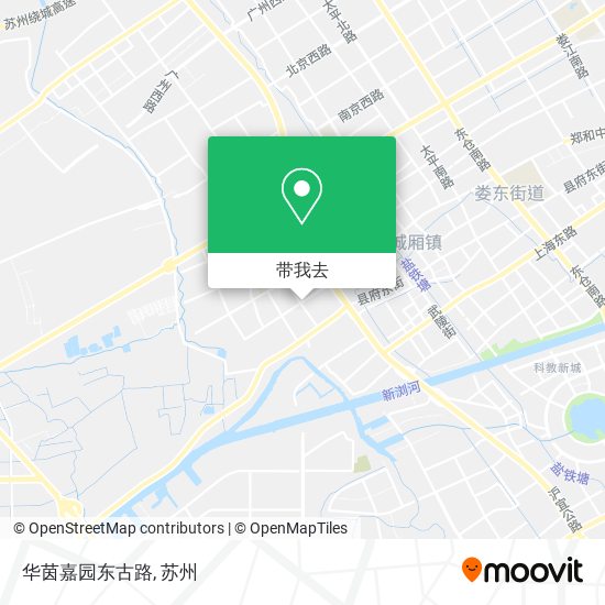 华茵嘉园东古路地图