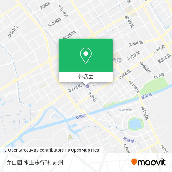 弇山园-水上步行球地图