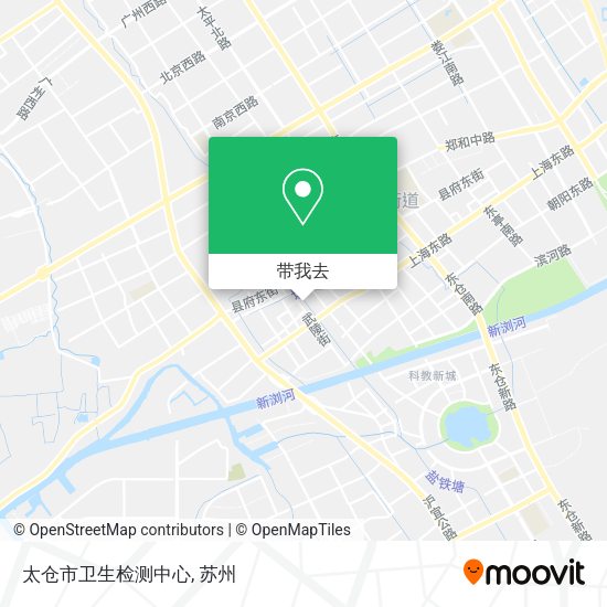 太仓市卫生检测中心地图