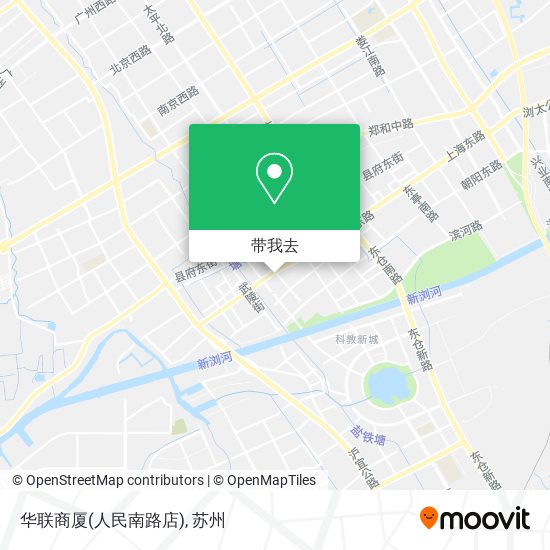 华联商厦(人民南路店)地图