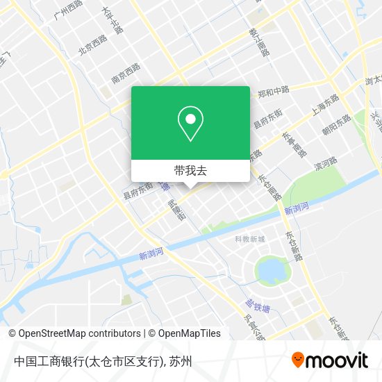 中国工商银行(太仓市区支行)地图
