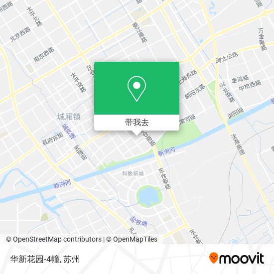华新花园-4幢地图