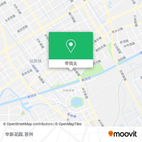 华新花园地图