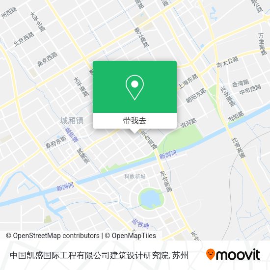 中国凯盛国际工程有限公司建筑设计研究院地图
