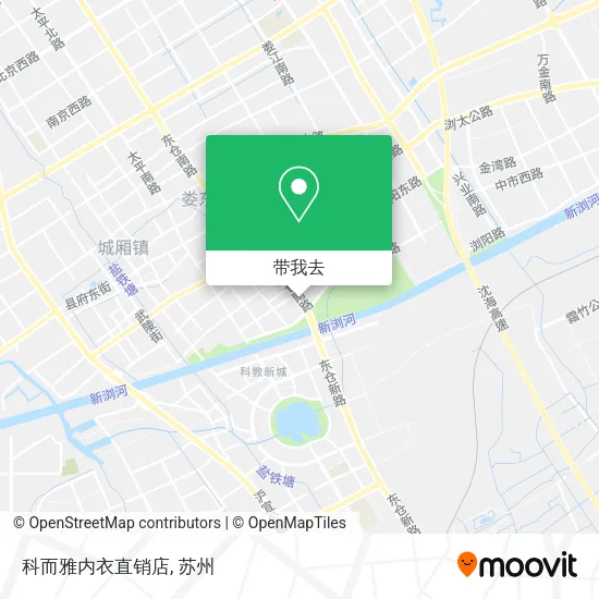 科而雅内衣直销店地图