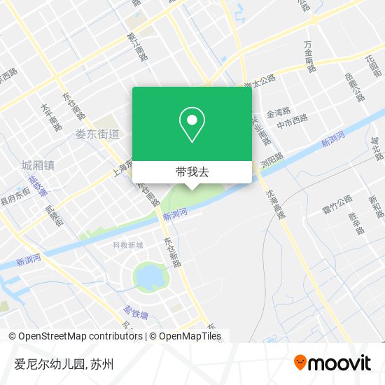 爱尼尔幼儿园地图