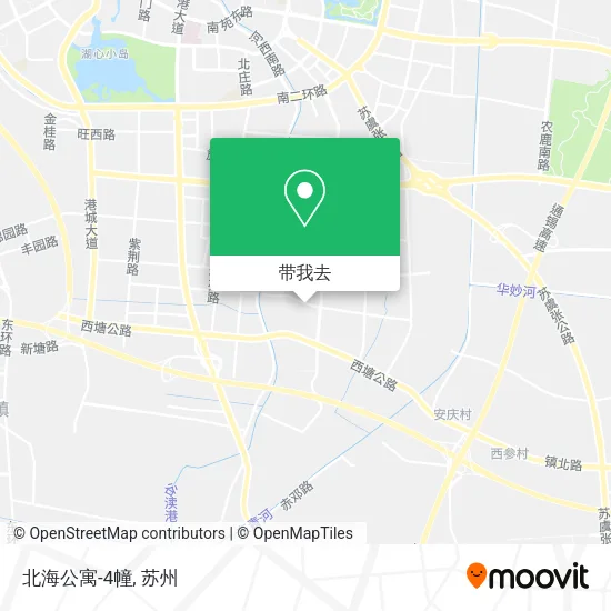 北海公寓-4幢地图