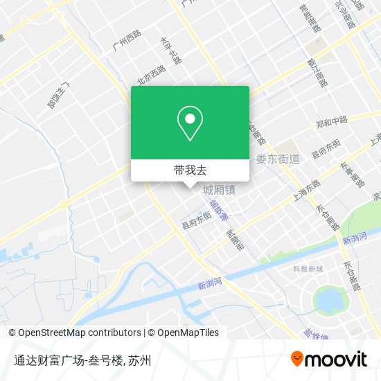 通达财富广场-叁号楼地图