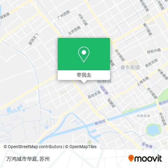 万鸿城市华庭地图