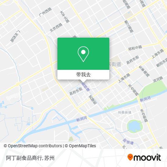 阿丁副食品商行地图