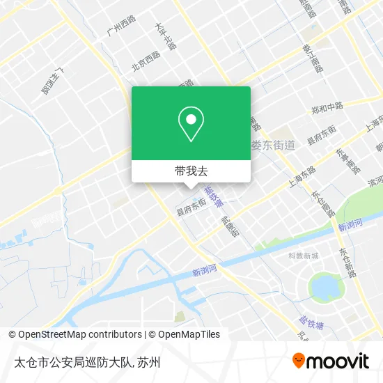 太仓市公安局巡防大队地图
