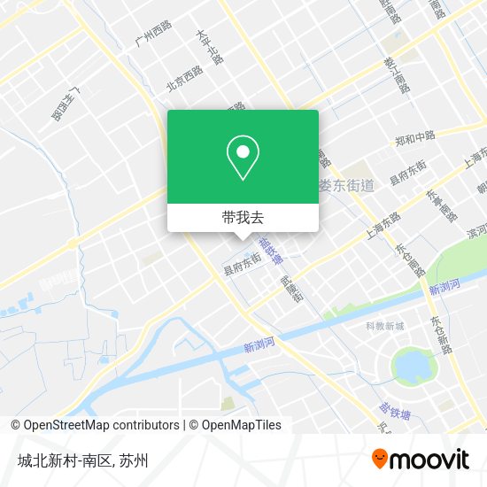 城北新村-南区地图