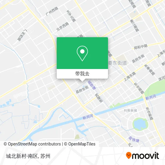 城北新村-南区地图