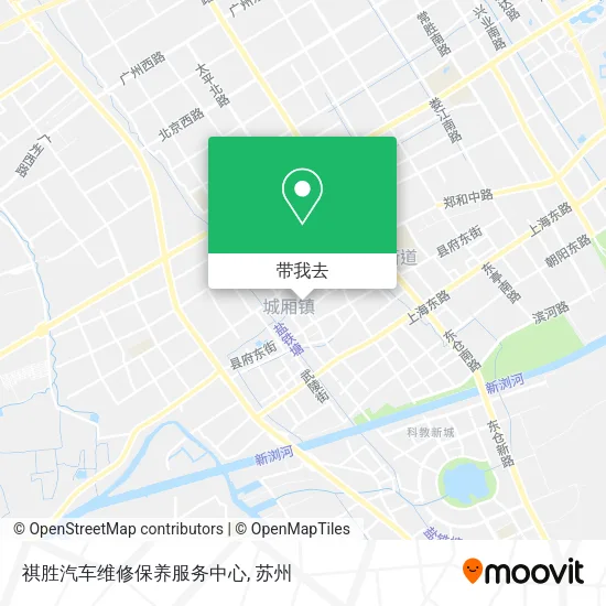 祺胜汽车维修保养服务中心地图