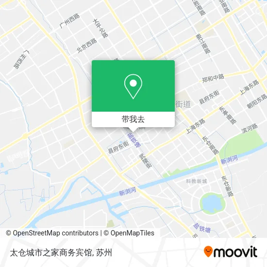 太仓城市之家商务宾馆地图
