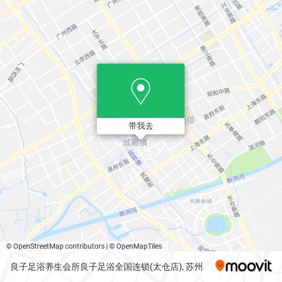 良子足浴养生会所良子足浴全国连锁(太仓店)地图