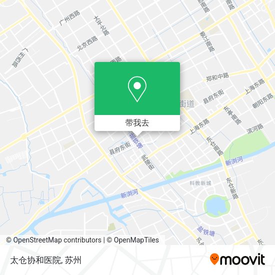 太仓协和医院地图