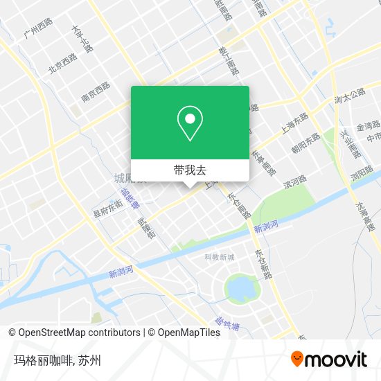 玛格丽咖啡地图