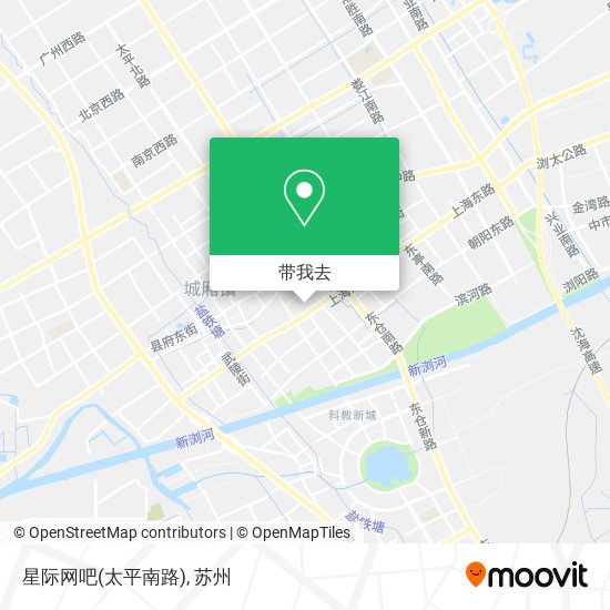 星际网吧(太平南路)地图