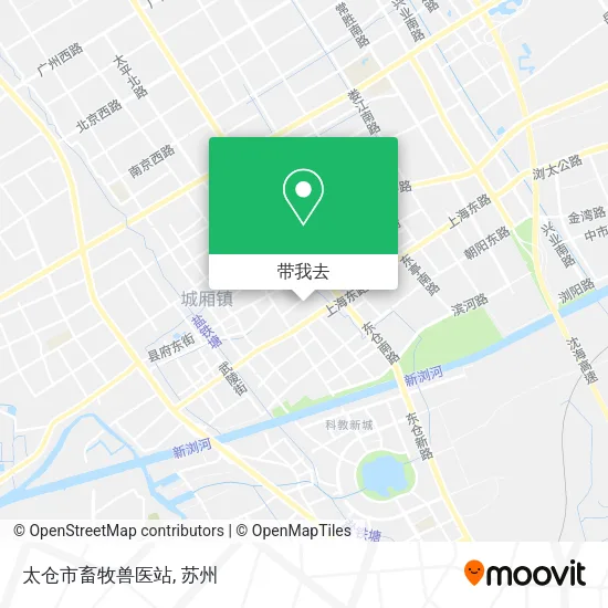 太仓市畜牧兽医站地图