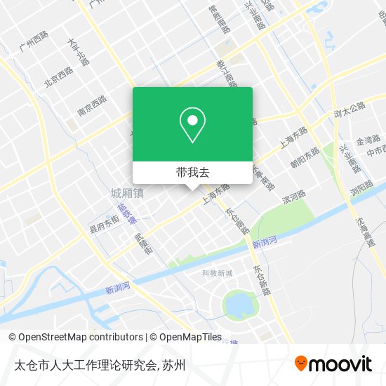 太仓市人大工作理论研究会地图