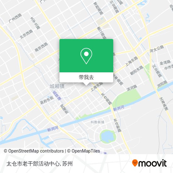 太仓市老干部活动中心地图