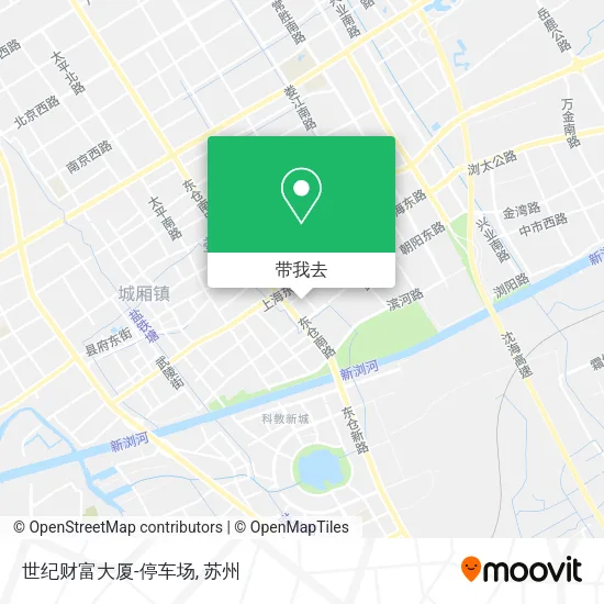 世纪财富大厦-停车场地图