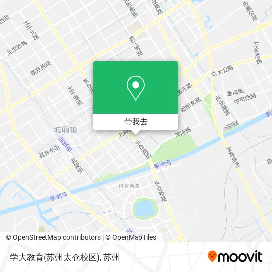 学大教育(苏州太仓校区)地图
