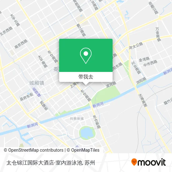 太仓锦江国际大酒店-室内游泳池地图