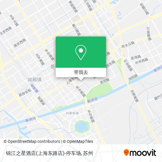 锦江之星酒店(上海东路店)-停车场地图