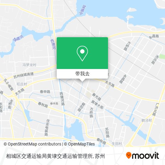相城区交通运输局黄埭交通运输管理所地图