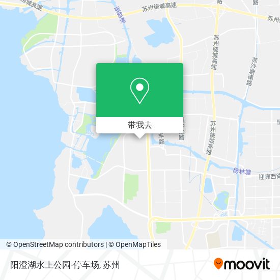 阳澄湖水上公园-停车场地图