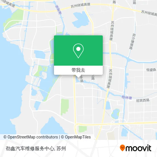 劲鑫汽车维修服务中心地图