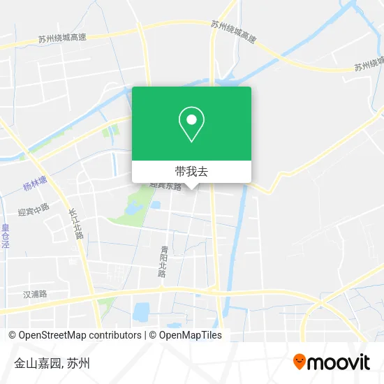 金山嘉园地图