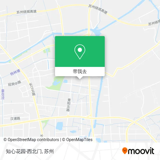 知心花园-西北门地图