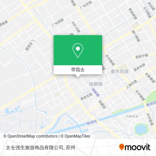 太仓强生旅游饰品有限公司地图