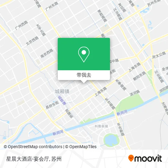 星晨大酒店-宴会厅地图