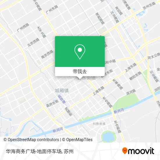 华海商务广场-地面停车场地图