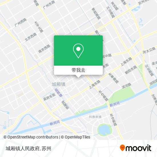 城厢镇人民政府地图